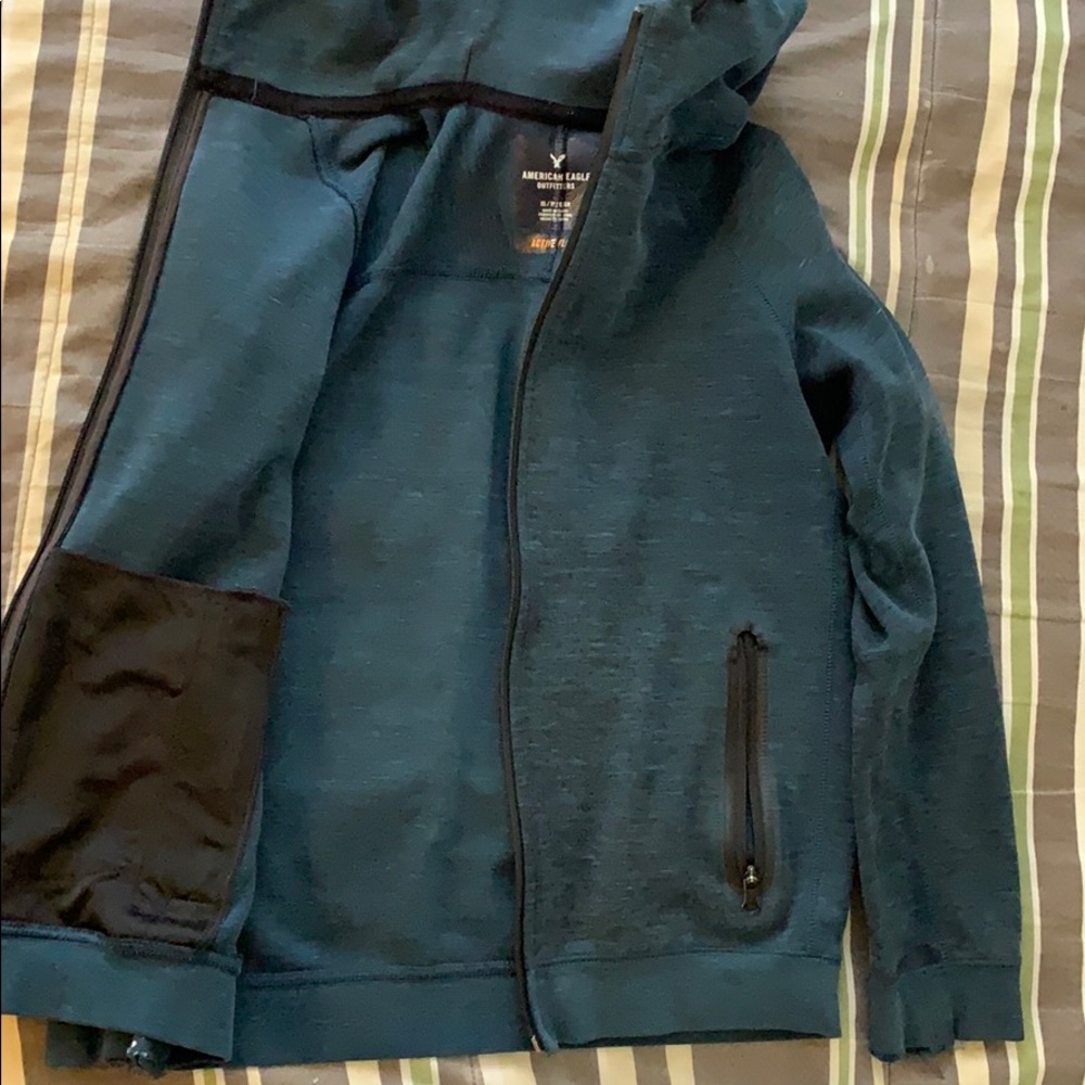 Blue Zip Up - Picture 2 of 2